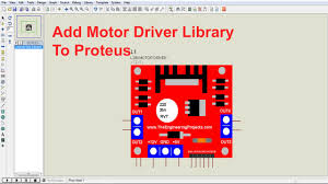 add l298 motor driver library to