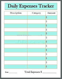 Fresh Free Excel Expense Report Template New Daily Tracker