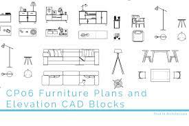 Cp06 Furniture Plan And Elevation Cad
