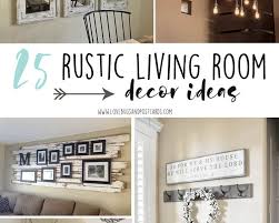 25 Rustic Living Room Decor Ideas