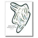 The Printed Golf Courses of BraeBurn Country Club, Texas - Golf ...