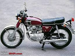 honda motorcycle from the 70s