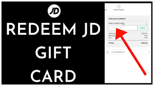 how to redeem jd gift card using jd