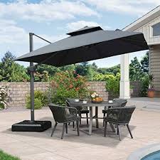 10ft Cantilever Outdoor Umbrellas Large