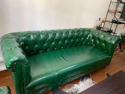 green chesterfield sofa furniture