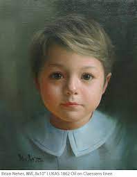 Portrait Painting In Oils By Arist