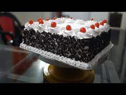 Black Forest Cake Design 2 Kg gambar png
