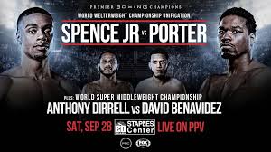 The lightweight division takes center stage in the main event as felix verdejo will take. Boxing Tonight Errol Spence Jr Vs Shawn Porter Live Stream Free On Tv By Sultanaak Medium