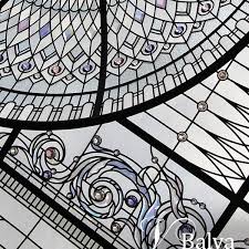Custom Stained Leaded Glass Domes