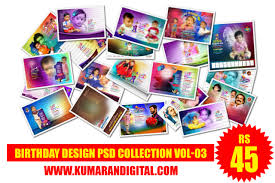 birthday design psd collection vol 03