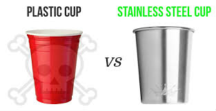 Stainless Steel Cup Vs Plastic Cups