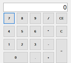 simple calculator in c with source