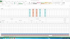 annual plan how to use the excel