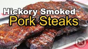 smoked pork steaks learn to smoke