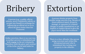 In the last few weeks, there has been an upswing in people receiving threatening, extortion email messages, demanding payment to avoid release of sensitive information. Organized Crime Module 4 Key Issues Bribery Versus Extortion