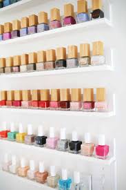 easy custom nail polish shelves a
