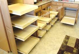 sliding cabinet shelves slide out shelves
