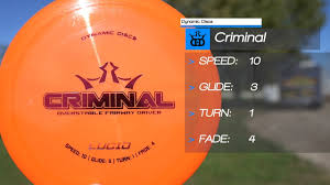 Dynamic Discs Criminal Is This Disc Right For You