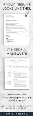 Advice for the resume layout Pinterest