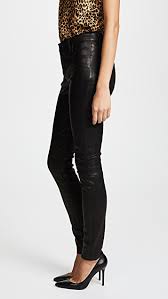 Maria High Rise Leather Pants