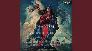 Handel ode for st cecilia day youtube