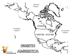 By sarah shelton on june 6, 2019. North American Continent Coloring Page Vingel