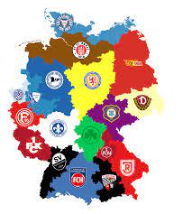 Der aktuelle spieltag und die tabelle der 2. Closest 2 Bundesliga Clubs To Each District In Germany Bundesliga
