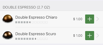 New Double Espresso For The Vertuoline Nespresso
