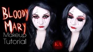 mary halloween makeup tutorial