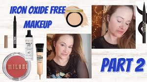 iron oxide free makeup take two