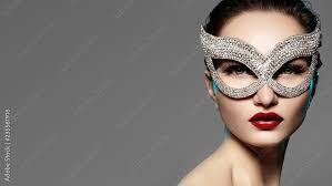 bright brilliant mask masquerade style