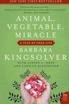 Book cover for <p>Animal, Vegetable, Miracle: A Year of Food Life</p>
