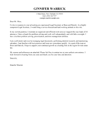 Secretary cover letter no experience  Cover letter example for a    