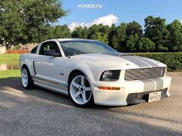 2007 ford mustang shelby gt with 18x8