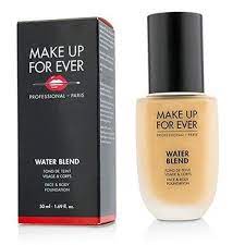 make up for ever water blend face body foundation y325 flesh