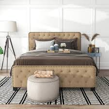 Foxfire Brown Queen Panel Bed