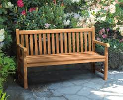York Teak 3 Seater Garden Bench 1 5m
