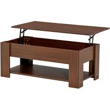 Modern 38 6 Wood Lift Top Coffee Table