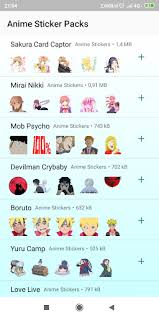 Whatsapp stickers are a great way of zazzing up your chats, adding plenty of color, quips and cartoon faces to your conversations. Download New Anime Stickers Wastickerapps For Whatsapp Apk For Android Free