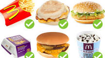 How can I lose weight eating mcdonalds?