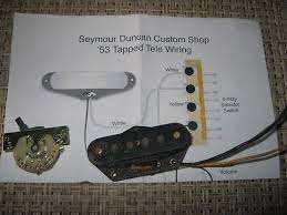 Seymour Duncan 53 Tapped Tele Telecaster Relic Aged Bridge Pickup Sd Custom Shop 2015