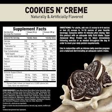 super advanced whey protein cookies n