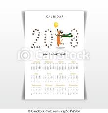 Did you know you can import your editorial calendar directly into google calendar? Creative Calendar 2018 With Cute Cartoon Skating Dachshund Flat Colored Illustration Template Can Be Used For Web Print Canstock