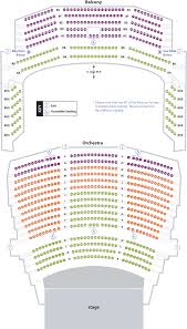 Seating Chart Coc Performing Arts Center Seating Chart