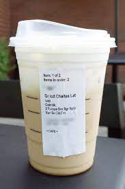 tiktok iced chai latte starbucks