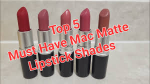mac matte lipstick