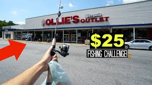 bargain outlet fishing challenge