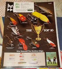 Heddon Pico Lure And Rod 1983 Catalog Zara Torpedo Lucky