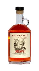 peach moonshine hollow creek distillery