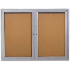 Ghent 3x4 2 Door Satin Aluminum Frame